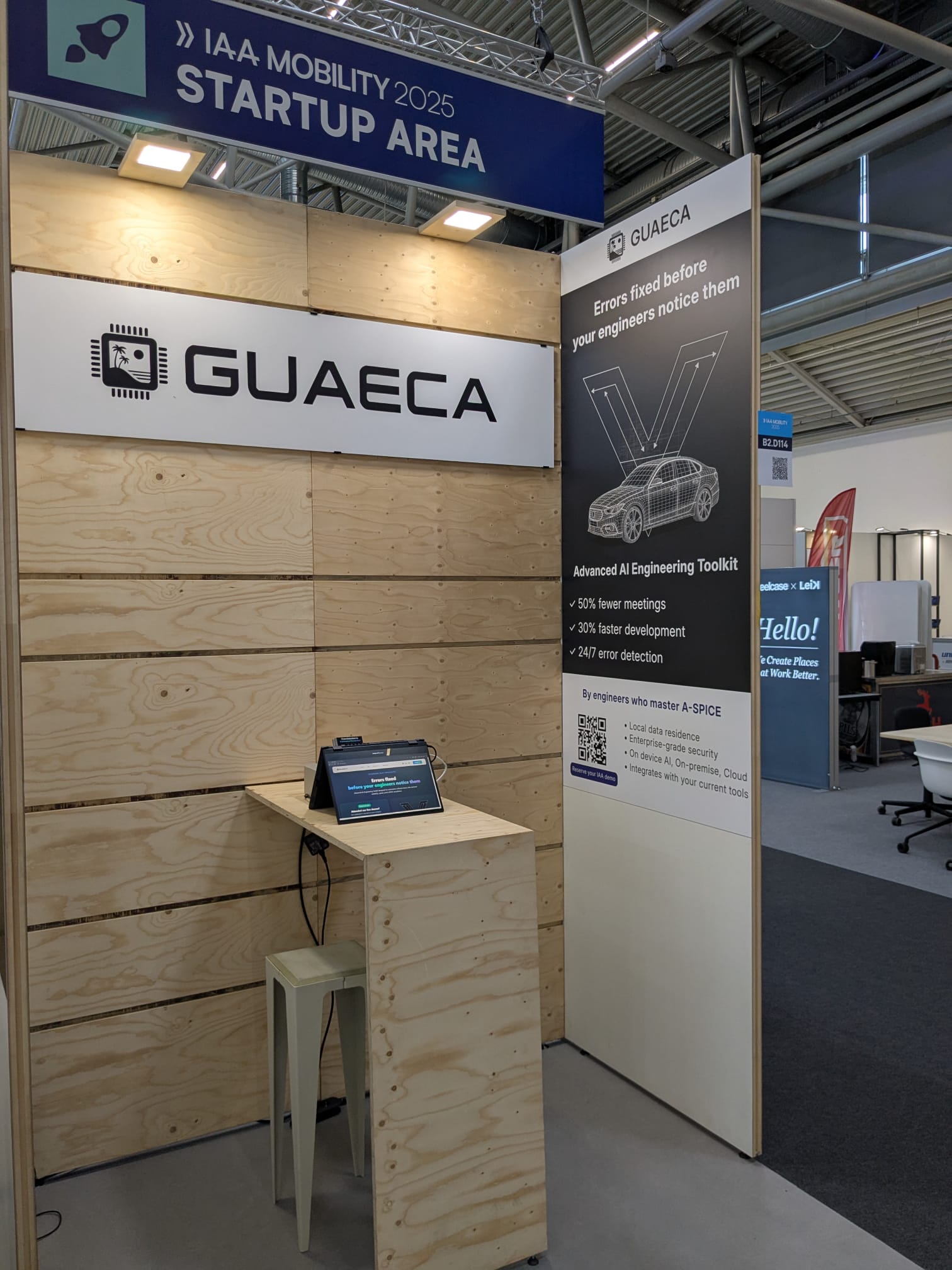 Guaeca at IAA Mobility 2025 - Booth